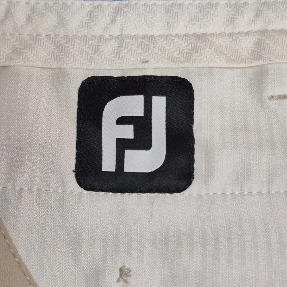 FootJoy Golf Pants‎ Mens 36x34 Tan Flat Front Performance Stretch Athletic